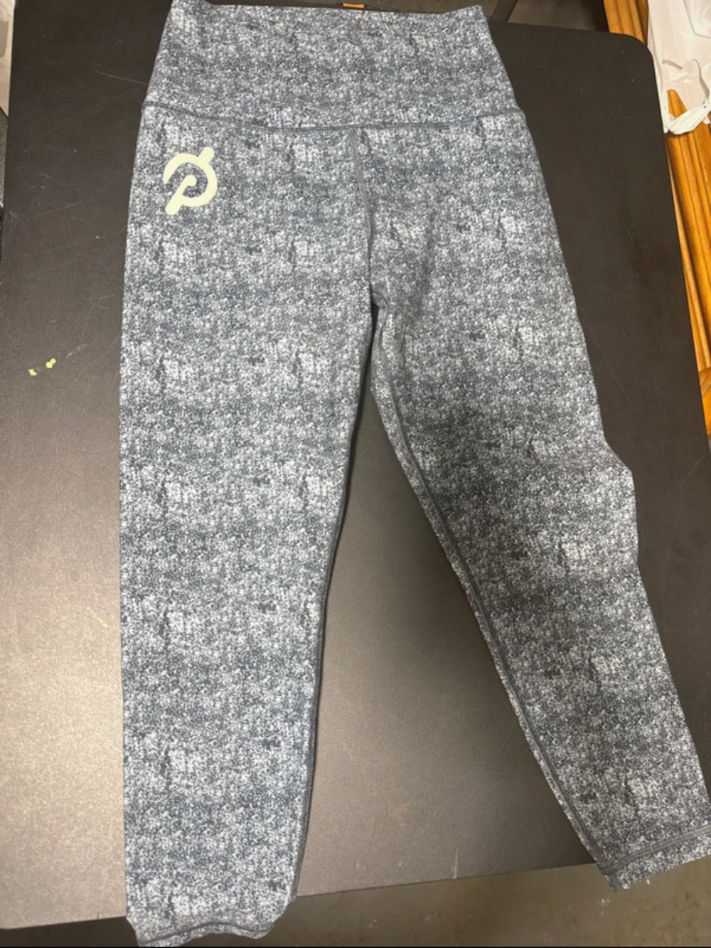 Peloton Heathered Gray High-Rise Performance Leggings